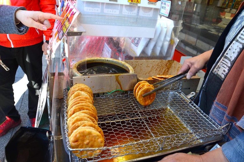 Fried goods in Tokyo 