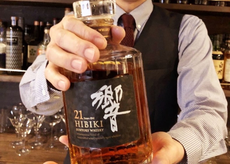 21 year old Hibiki Suntory Whisky in Shinbashi