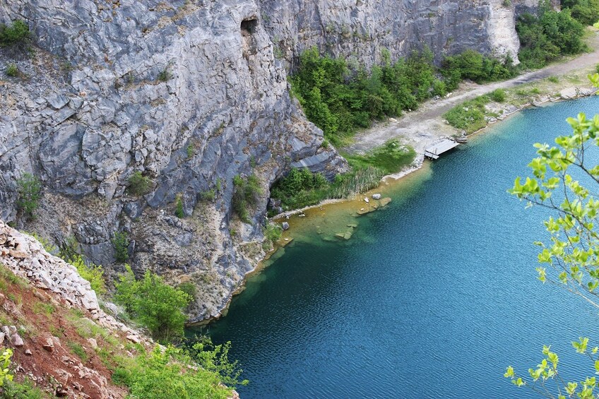 Lake in Prague