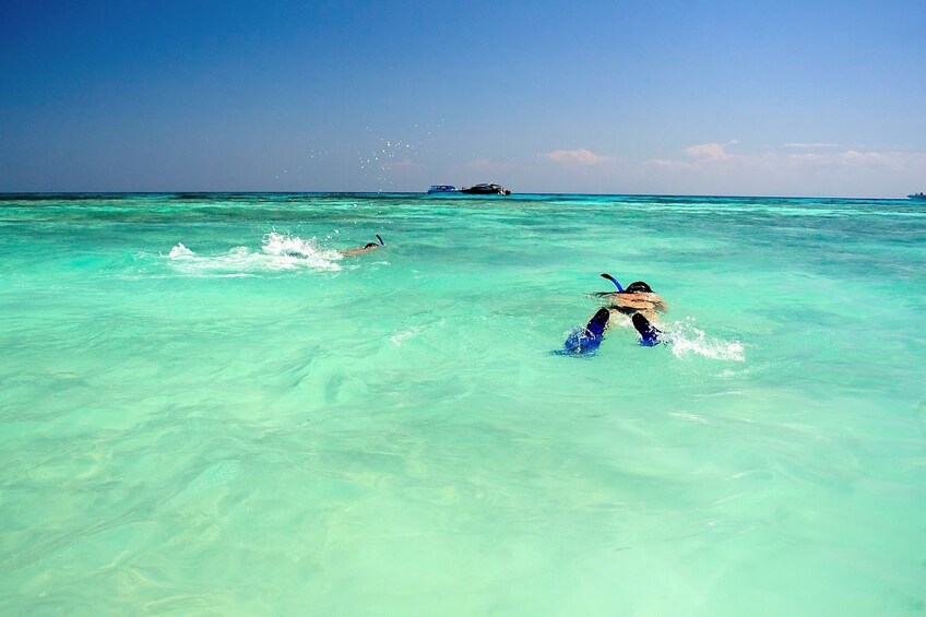 Snorkelers on Phi Phi Island