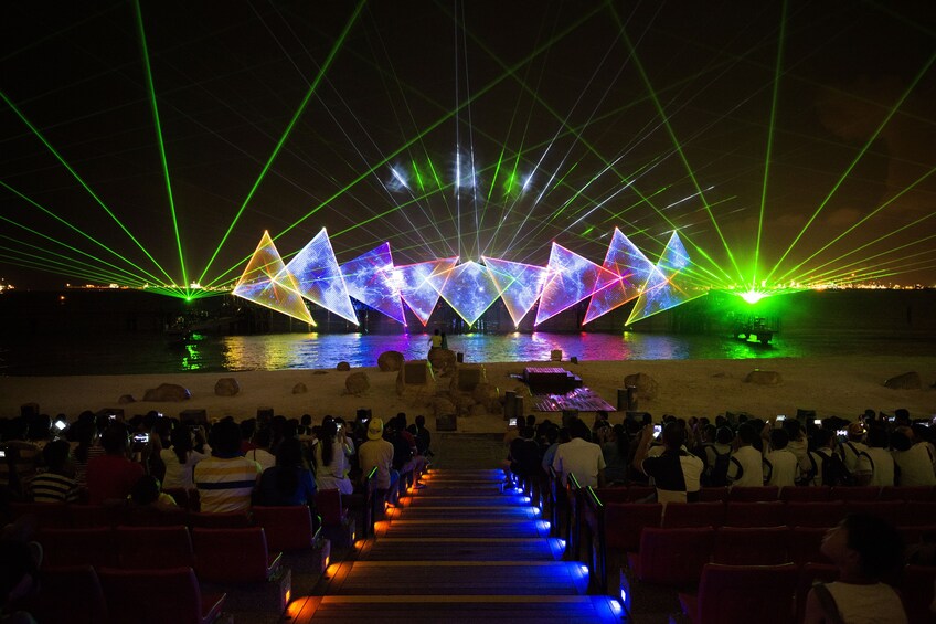 Wings of Time light show in Singapore