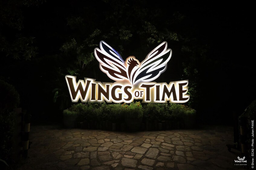 Sing for Wings of Time light show in Singapore