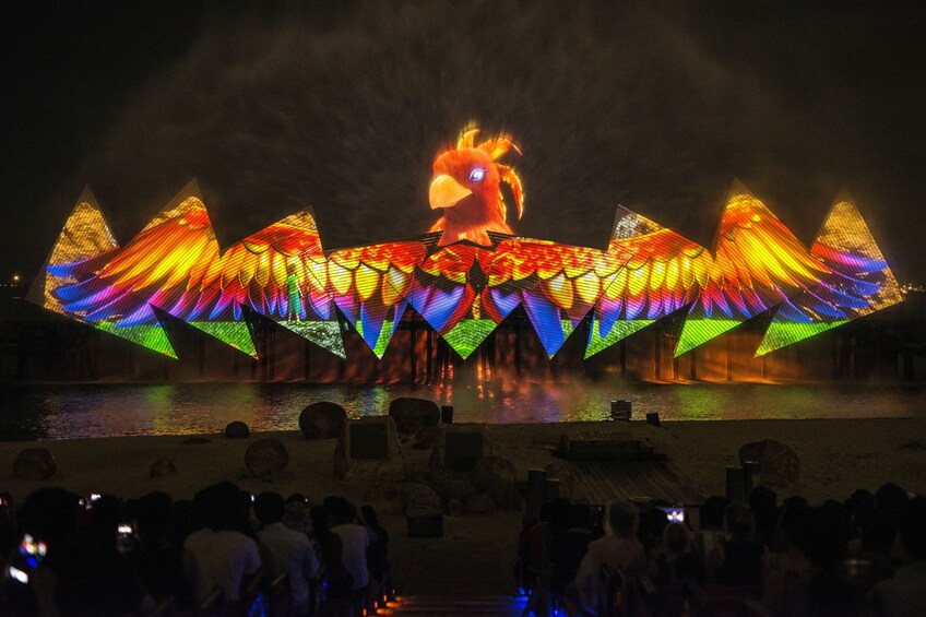 Wings of Time light show in Singapore