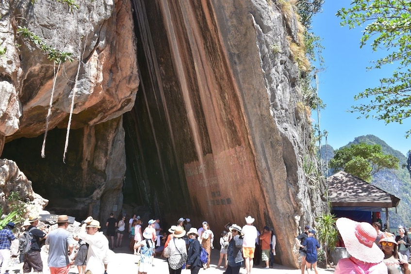 Cave on Khao Phing Kan island in Thailand