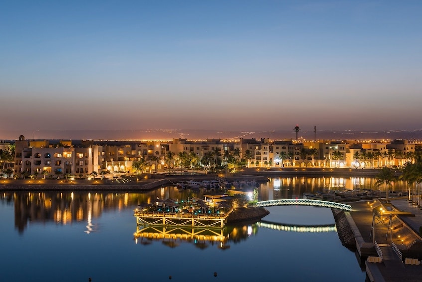 Salalah City at dusk