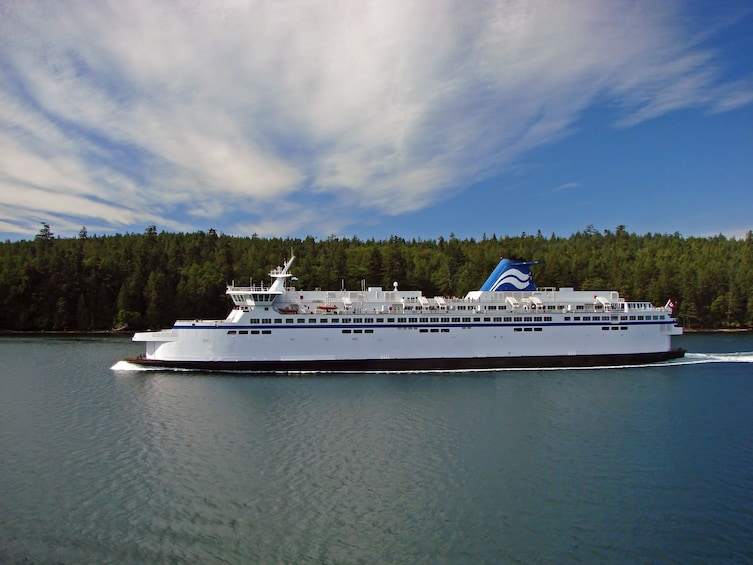 Cruise ship in Vancouver, BC