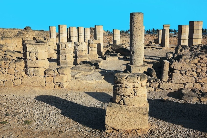 the ruins of the lost city of Ubar