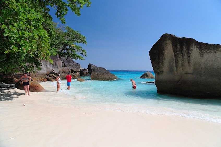 Beach on Similan Islands in Thailand