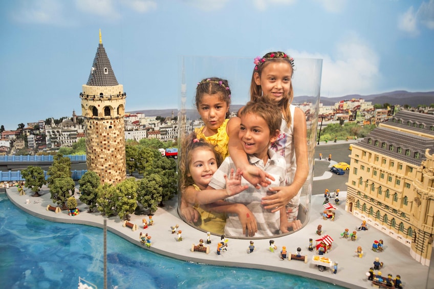 Children at Legoland in Istanbul