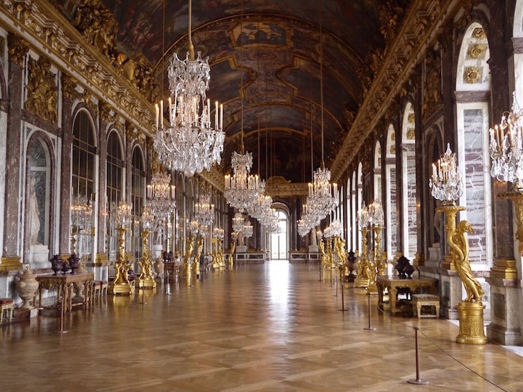 Hall of Mirrors  in Versailles, France