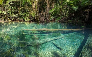 Krabi:Unseen Crystal Lagoon with Kayak+Swim & Quad bike (Optional)
