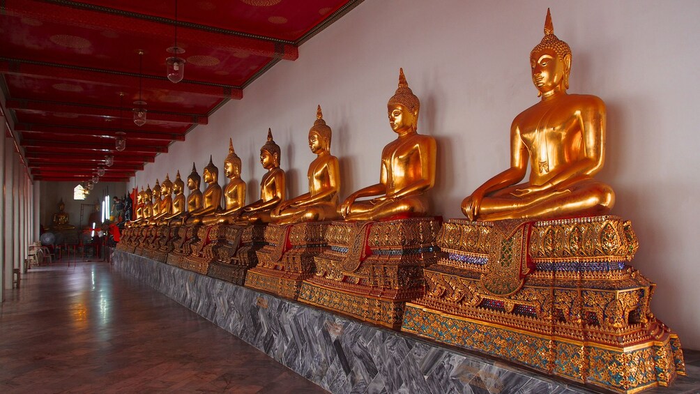 Golden Buddhas in Bangkok