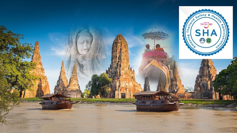 Ancient Temples of Ayutthaya & River Cruise