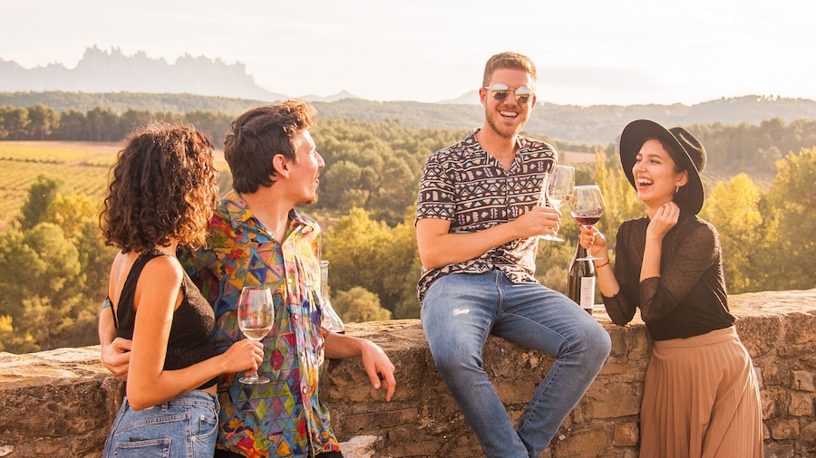 Half-day Montserrat Tour and Wine Tasting with Tapas