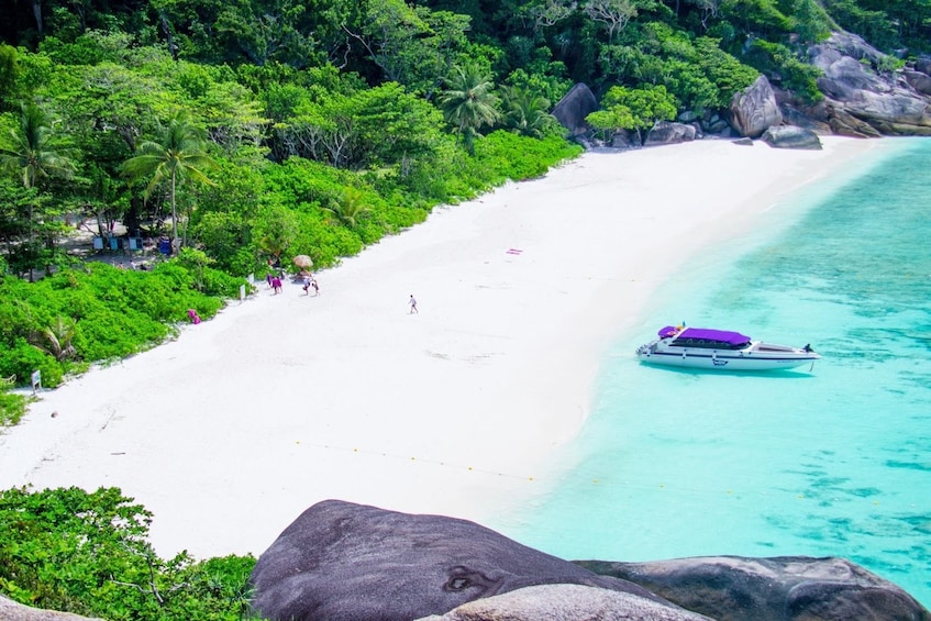 Beach on the Similan Islands in Thailand