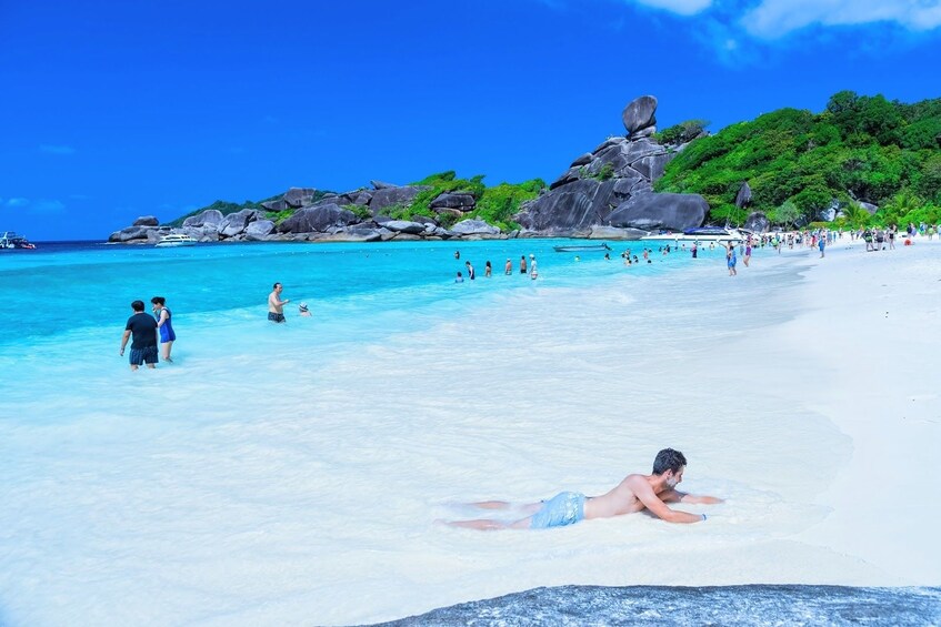 Beach on the Similan Islands in Thailand