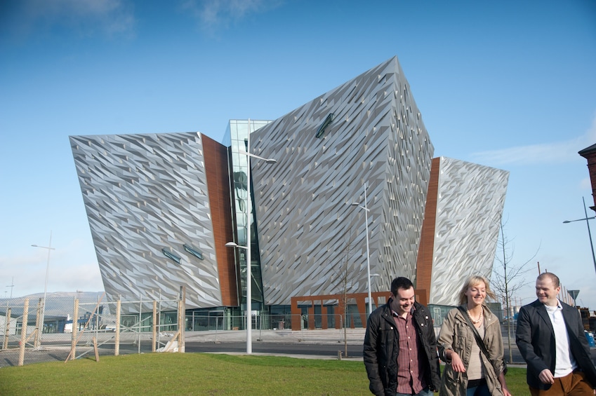 Titanic Experience exterior in Ireland