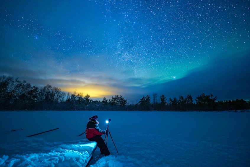 Rovaniemi: Northern Lights Photography Tour & BBQ 