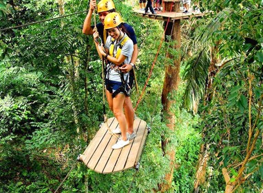 Lentävä Hanuman: Phuketin äärimmäinen Zipline-seikkailu