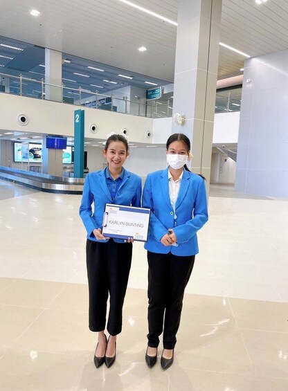 Guided Fast Track Lane Pass: Bangkok Suvarnabhumi Airport