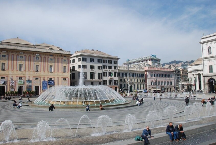 Fountain in Genoa