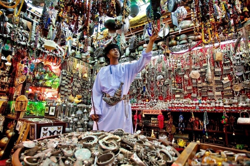 Local shopping in Muscat