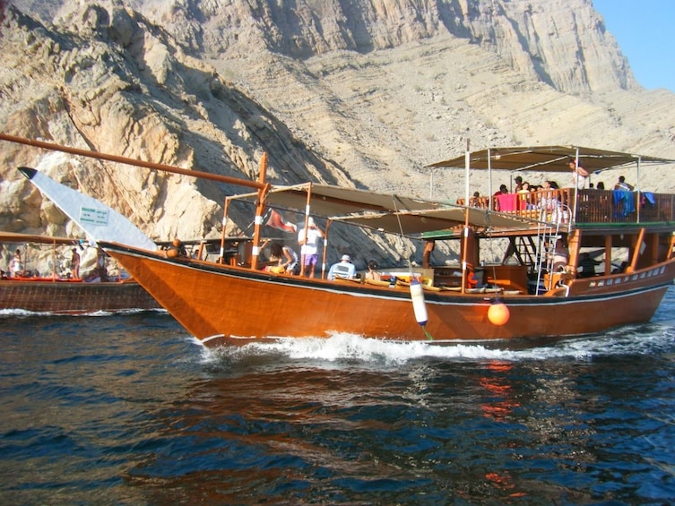 Boat cruise to the Khourshem Fjords