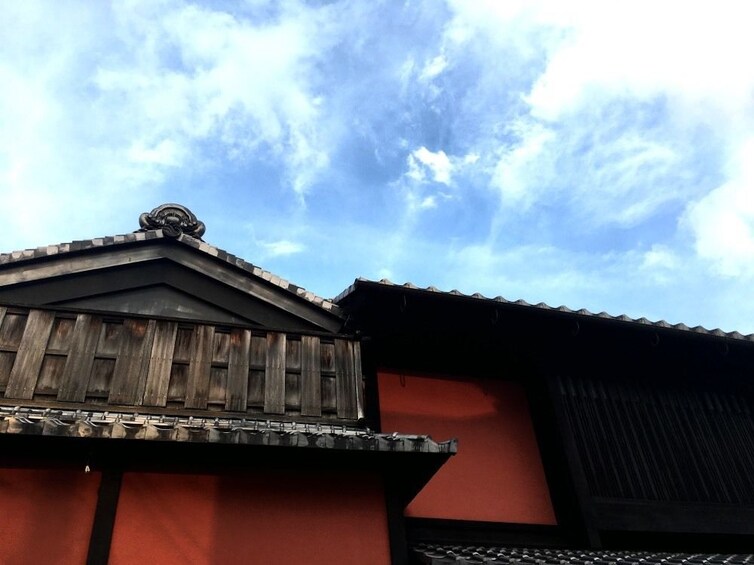 Roof of a building in Kyoto 