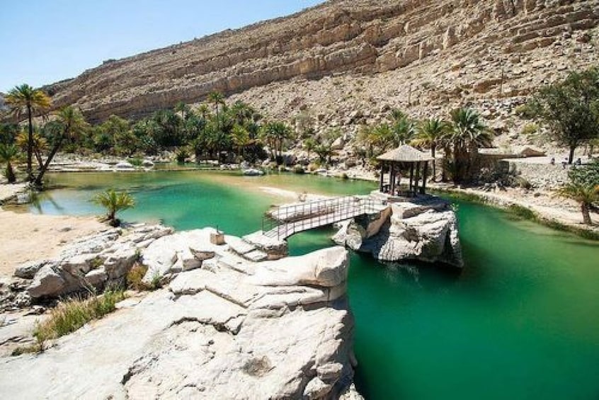 Lake and mountains in Jamila