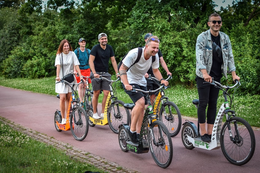 Prague 3-Hour E-Scooter Grand City Tour