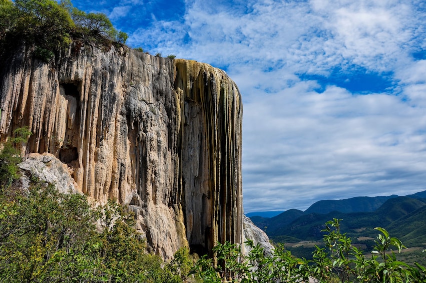Show item 4 of 7. petrified falls out side of Oaxaca Mexico