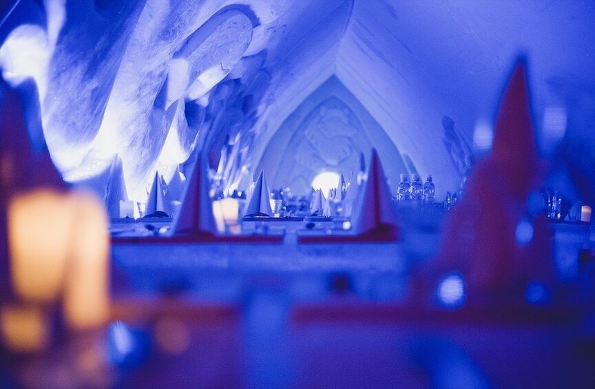 Rovaniemi: Arctic Snowcastle Visit with Ice Restaurant Dine