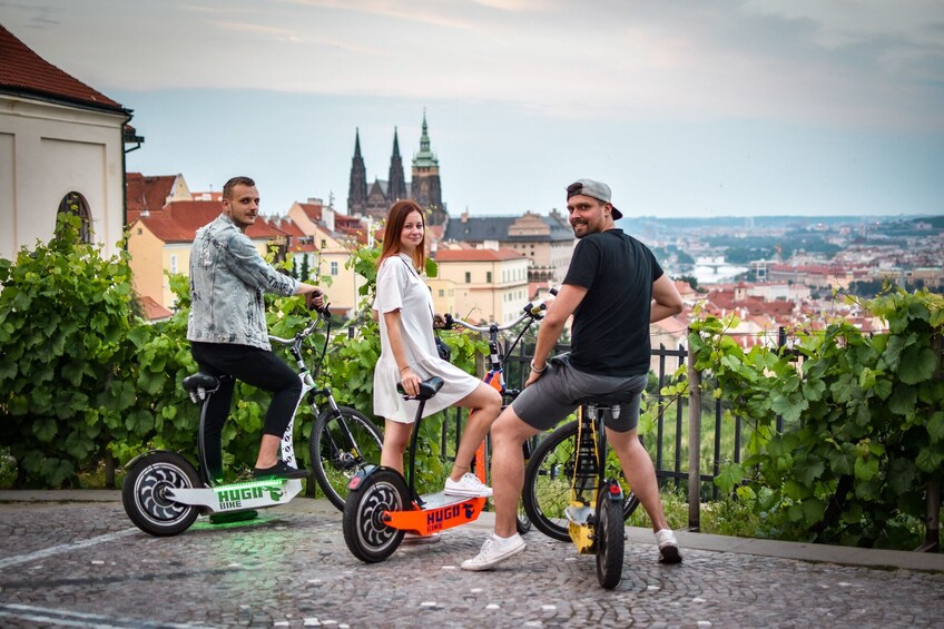 1.5-Hour Panoramic E-Scooters - enjoy Prague’s major sights and parks