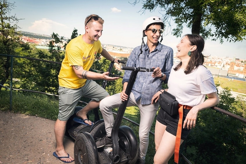Prague Monasteries on Segway With Free Taxi Transport
