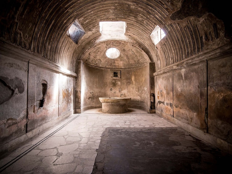 Forum Baths in Pompeii, Italy