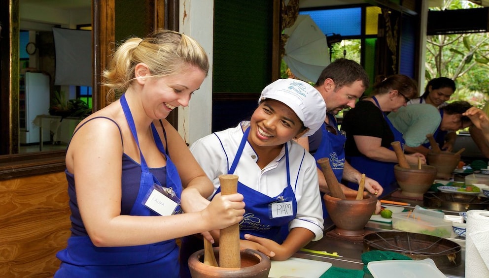 Phuket Thai Cookery School with Morning Market Visit