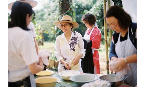 Clase de cocina de la granja a la mesa