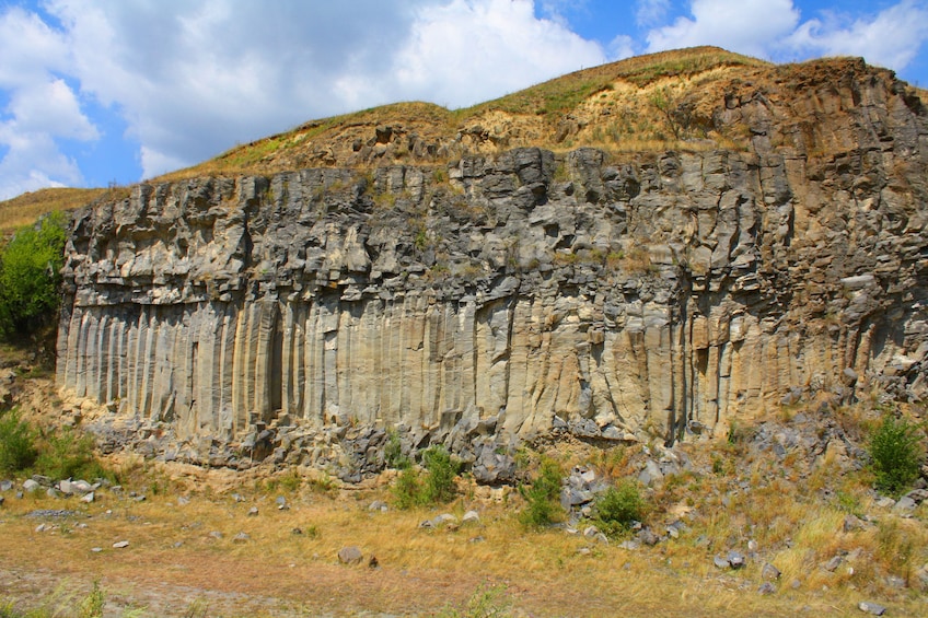 Basalt columns of Racoș