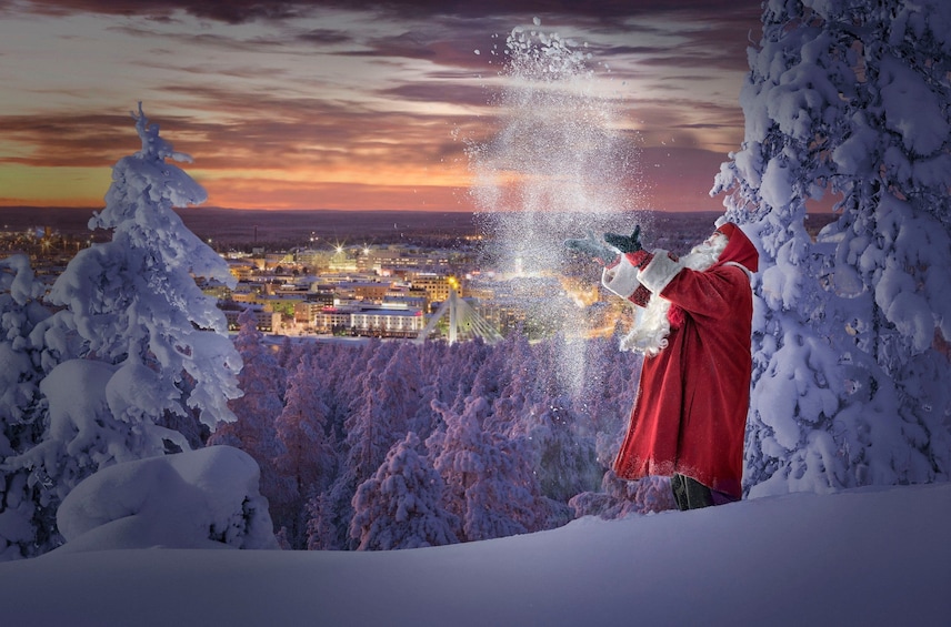 Show item 3 of 8. Santa Claus Village, Arctic Circle and Lappish Buffet