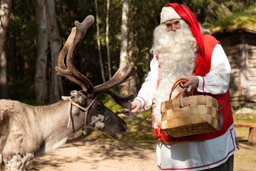 Show item 5 of 8. Santa Claus Village, Arctic Circle and Lappish Buffet