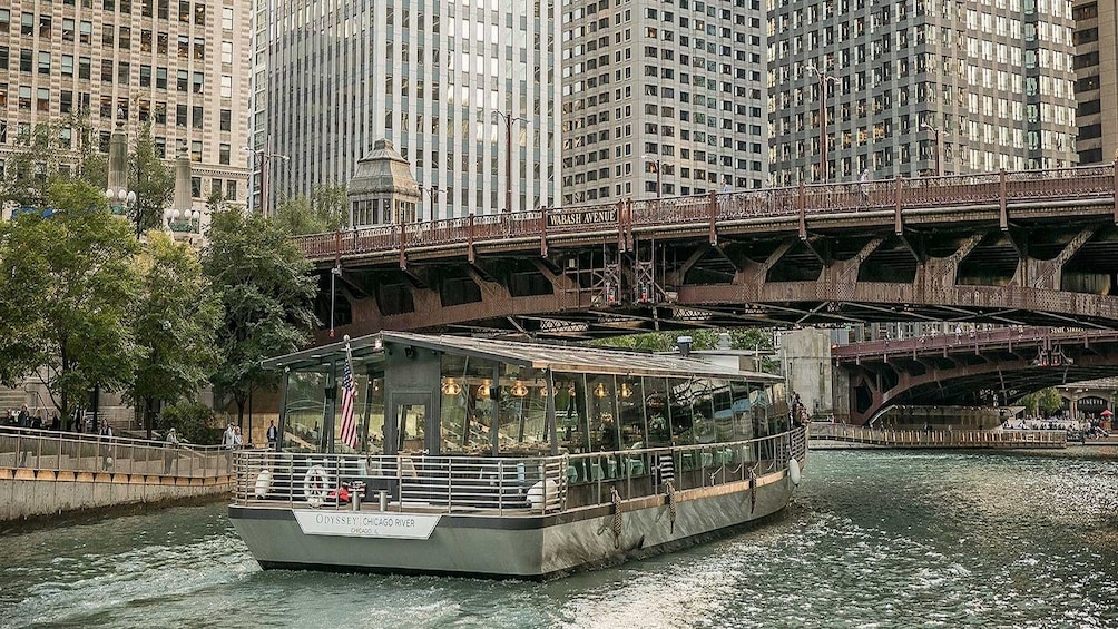 dinner cruise on chicago river