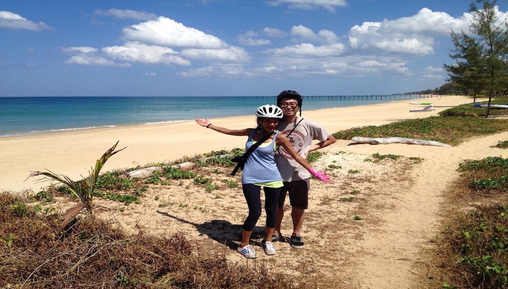 Biking at Thai Muang - Turtles & Waterfalls