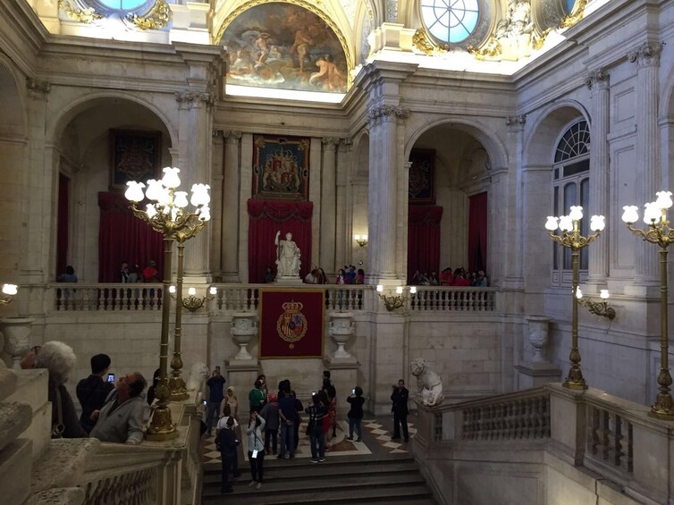 Inside the Royal Palace of Madrid