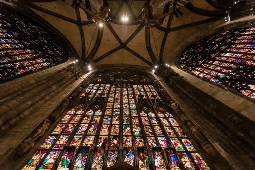 Stained glass windows of the Milan Cathedral 