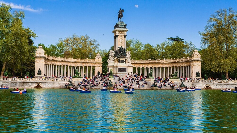 El Retiro Park in Madrid 