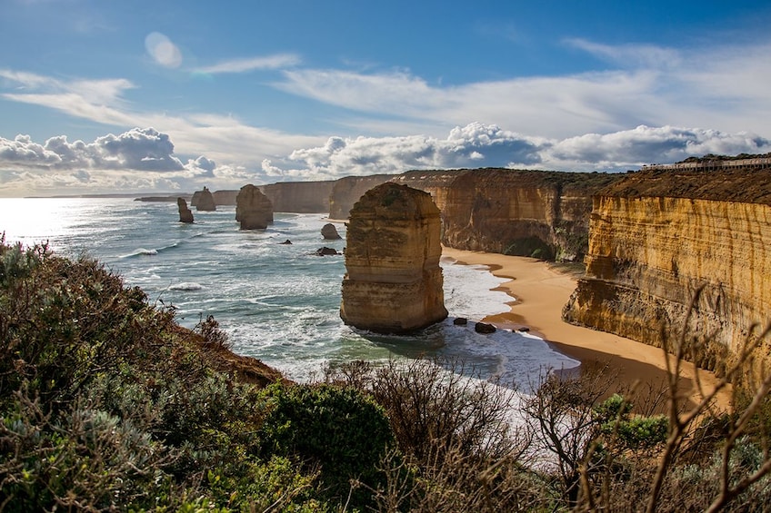 Rock formations off the coast of Australia