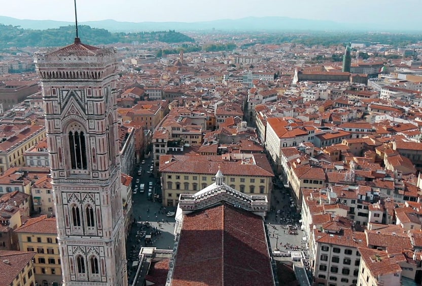 Aerial view of Florence