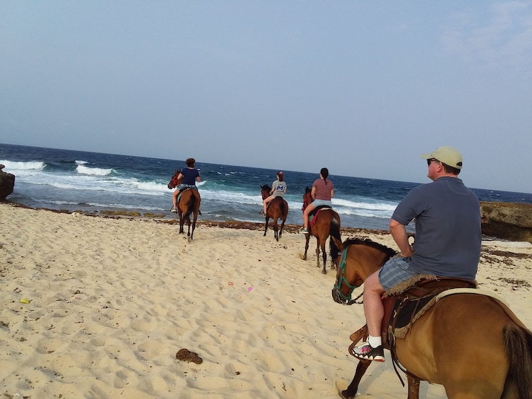El Paseo Ranch Aruba's Western Morning Country & Beach Ride