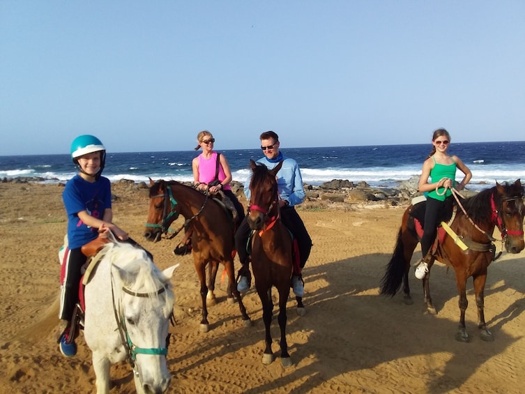 El Paseo Ranch Aruba's Western Morning Country & Beach Ride