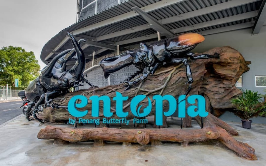 Entopia by Penang Butterfly Farm sign